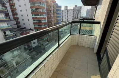 Apartamento um dormitório com sacada guilhermina praia grande sp