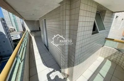 Apartamento para venda com 3 quartos em tupi - praia grande - sp