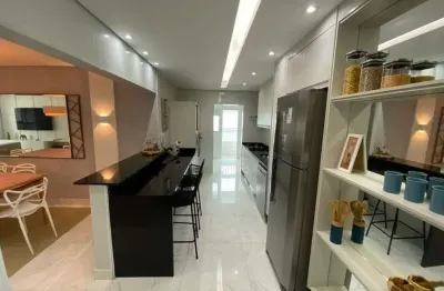Apartamento para venda com 3 quartos 3 suites em guilhermina - praia grande - sp