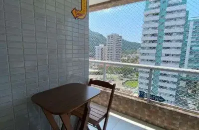 Apartamento dois dormitórios no cando do forte praia grande sp