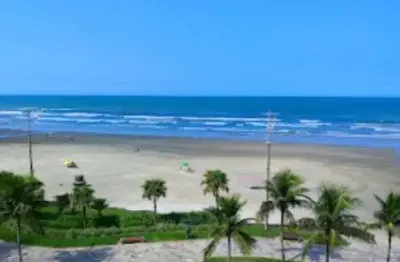 Apartamento dois dormitórios com vista mar vila caiçara praia grande sp