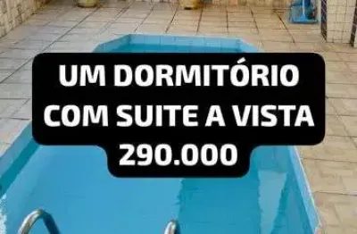 Apartamento um dormitório com suite campo da aviação praia grande sp