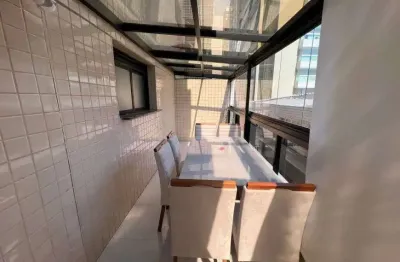 Apartamento mobiliado dois dormitórios canto do forte praia grande sp