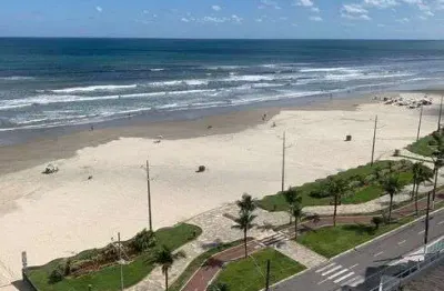 Apartamento pé na areia 39m² com 1 quarto em maracanã - praia grande - sp