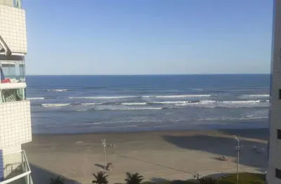 Apartamento dois dormitórios vista mar vila caiçara praia grande sp