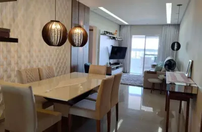 Belíssimo apartamento vista mar com 117m², 3 suítes em caiçara - praia grande - sp