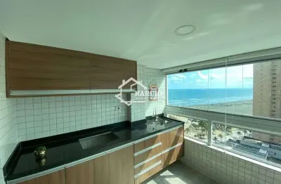Apartamento para venda com 3 quartos em guilhermina - praia grande - sp