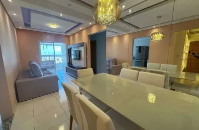 Apartamento dois dormitórios sendo duas vagas guilhermina praía grande sp