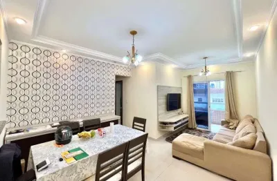 Apartamento dois dormitórios com suite canto do forte praia grande sp