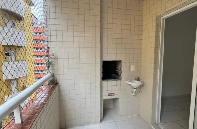 Apartamento dois dormitórios com varanda gourmet canto do forte praia grande sp