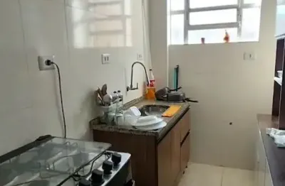 Apartamento um dormitório prédio com elevador boqueirão praia grande sp