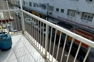 Apartamento um dormitório sala cozinha banheiro  boqueirão praia grande sp