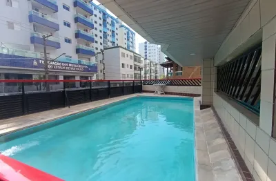 Apartamento um dormitório prédio com lazer ocian praia grande sp