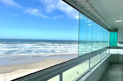 Apartamento dois dormitorios vista mar mobikoado balneario maracana praia grande sp