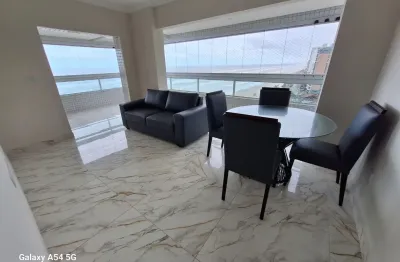 Apartamento trws dormitorios vista mar solemar praia grande sp
