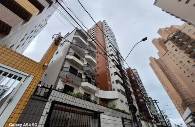 Apartamento um dormitório com elevador guilhermina praia grande sp