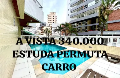 Apartamento um dormitório uma vaga  guilhermina praia grande sp