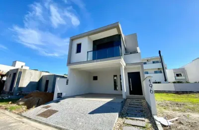 Casa em condomínio fechado com 3 quartos à venda na avenida wilson castelo branco, 700, deltaville, biguaçu por r$ 1.150.000