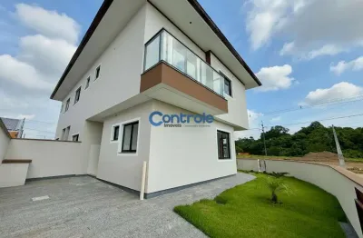 Casa com 2 quartos à venda na nielsen ubiratã delfino josé, 10, bela vista, palhoça por r$ 499.900