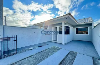 Casa com 2 quartos à venda na michelangelo, 1, barra do aririú, palhoça por r$ 345.000