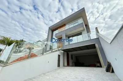 Casa com 3 quartos à venda na rua dos inambus, 1, pedra branca, palhoça por r$ 2.990.000