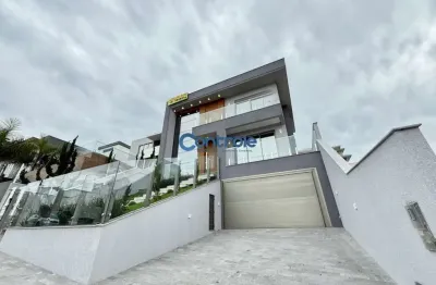 Casa com 3 quartos à venda na rua dos inambus, 1, pedra branca, palhoça por r$ 2.990.000