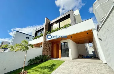 Casa em condomínio fechado com 3 quartos à venda na padova, 25, passa vinte, palhoça por r$ 850.000
