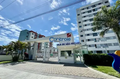 Apartamento com 2 quartos à venda na rua manoel mariano ferreira, 621, rio caveiras, biguaçu por r$ 385.000