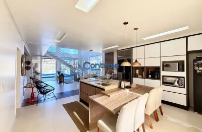 Casa com 5 quartos à venda na avenida dos lagos, 131, pedra branca, palhoça por r$ 2.862.000