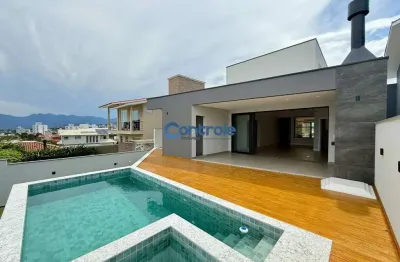 Casa com 3 quartos à venda na rua dos flamingos, 160, pedra branca, palhoça por r$ 1.790.000