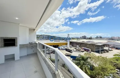 Apartamento com 2 quartos à venda na rua jomilda camargo da cunha, 293, kobrasol, são josé por r$ 870.000