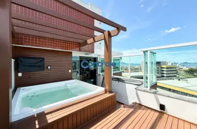 Cobertura com 2 quartos à venda na rua heronildes josé da silva, 18, nossa senhora do rosário, são josé por r$ 1.010.000