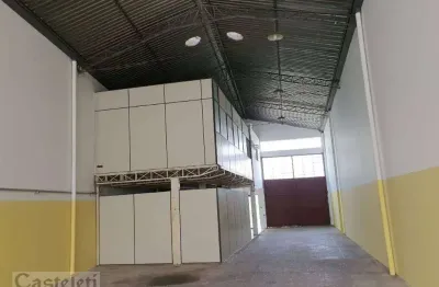 Barracão para alugar, 312 m² por r$ 6.766,54/mês - jardim do trevo - campinas/sp