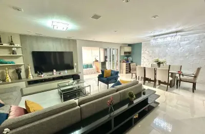 Apto a venda no tatuapé, semi mobiliado, terraço gourmet, 04 vagas !!