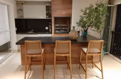 Apto a venda no jd anália franco, 03 suítes, terraço gourmet, 04 vagas e depósito !