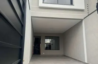 Sobrado novo, planta moderna, 03 dormitórios, 01 suíte, churrasqueira, 02 vagas !!