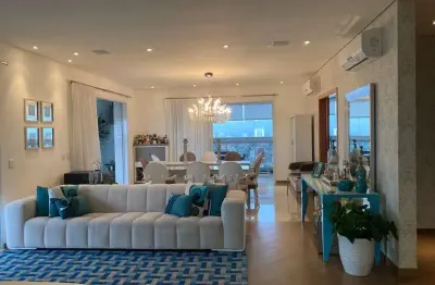 Apto a venda alto padrão, terraço gourmet, 06 vagas, mobiliado !!