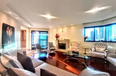 Apto a venda no jd anália franco, 03 suítes, 04 vagas, semi mobiliado !!