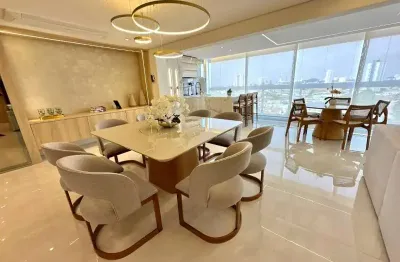 Apto próximo ao shop. anália franco, mobiliado, terraço gourmet, 03 vagas !!