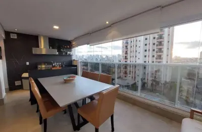 Apto no tatuapé, novo, terraço gourmet, 03 vagas + depósito !!