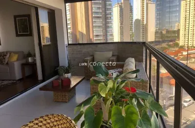 Apto a venda no tatuapé, semi mobiliado, 03 suítes, 03 vagas !!