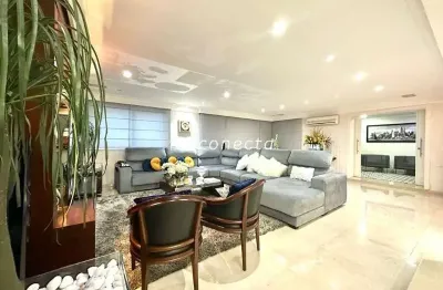 Apto no jd. anália franco, 04 suítes, 05 vagas, semi mobiliado, 375m² ! ! !