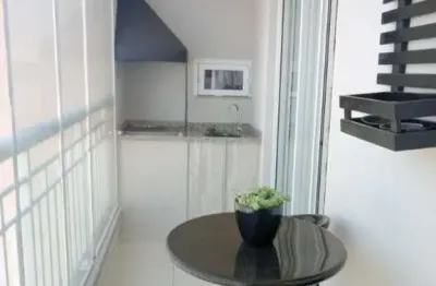 Apto a venda no tatuapé, andar alto, semi mobiliado, terraço gourmet, 02 vagas !!