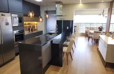 Apto a venda no tatuapé, novo, decorado, terraço gourmet, 02 vagas !!