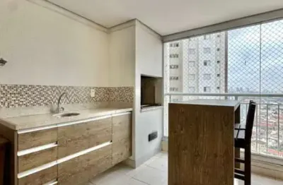 Apto a venda no tatuapé ,  semi mobiliado, terraço gourmet, 02 vagas !!