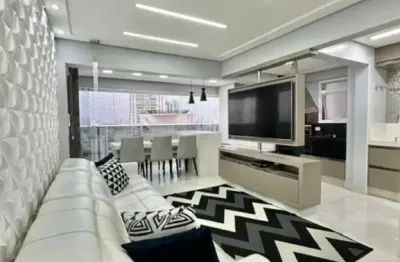 Apto no jd anália franco, mobiliado, terraço gourmet, 02 vagas !!