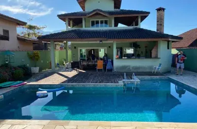 Casa a venda em boraceia, condomínio morada da praia, 04 dormitórios sendo  01 suite, piscina, amplo espaço gourmet ! ! !