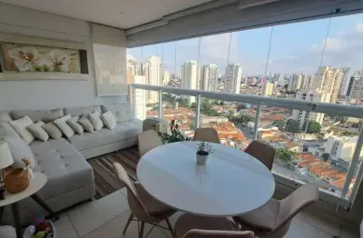 Apto a venda no tatuapé, semi mobiliado, 03 dormitórios, 02 suítes, 02 vagas !!