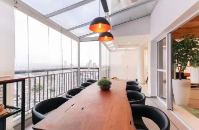 Cobertura pq são jorge, mobiliada e decorada, terraço gourmet, 03 vagas !!