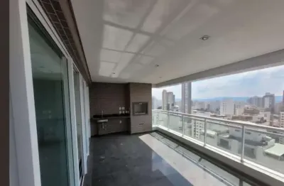 Apto  no tatuapé, terraço gourmet, nunca habitado, 04 vagas + depósito !!